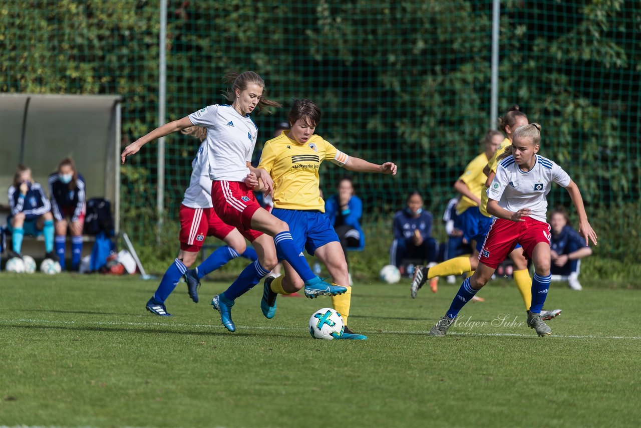 Bild 58 - wBJ Hamburger SV - FC Carl Zeiss Jena : Ergebnis: 5:1